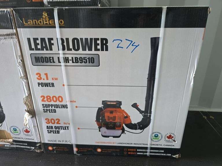 Land Hero Leaf Blower, Model: LDH-LB9510 (NEW IN BOX) image
