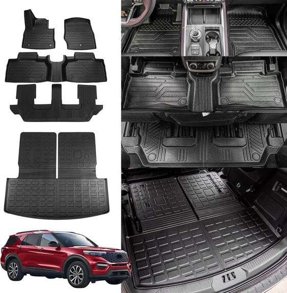 $140 Rongtaod Floor Mats Compatible with 2020-2025 2026 Ford image