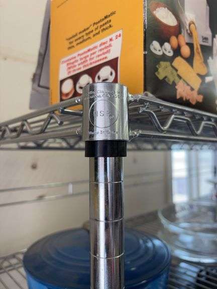 Large metal rack image