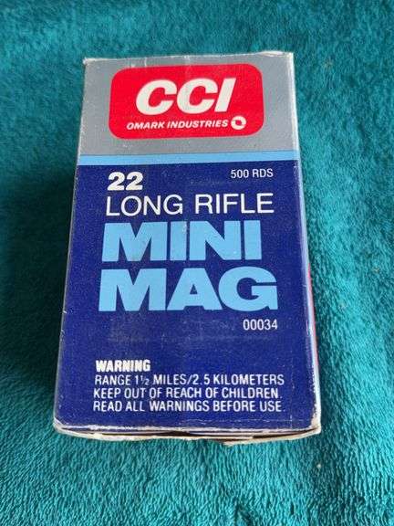 CCI 22 Long Rifle Mini Mag 500 rounds image