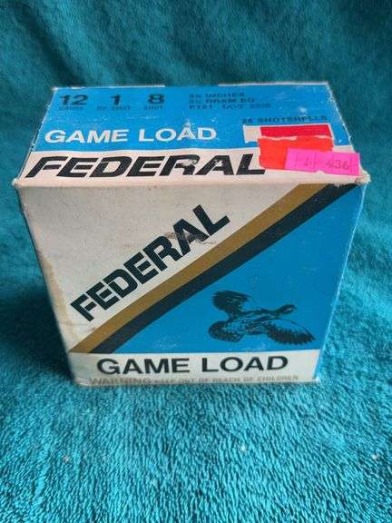 Federal Game Load 12GA 1oz Shot image