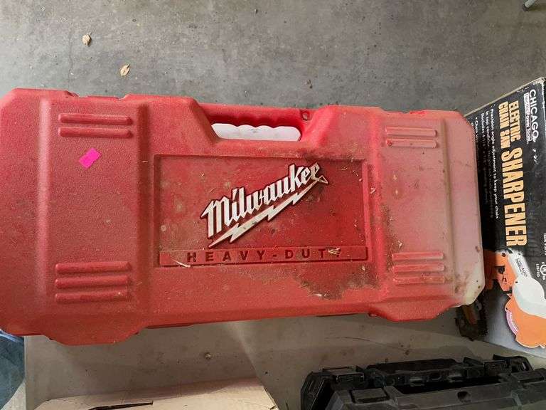 Milwaukee, heavy duty sawzall. The hatchet. image