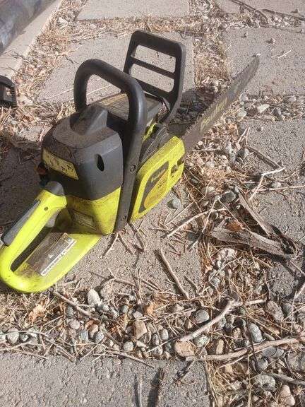 Poulan gas chain saw 16" image