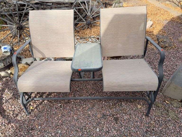 Rocking patio chairs image