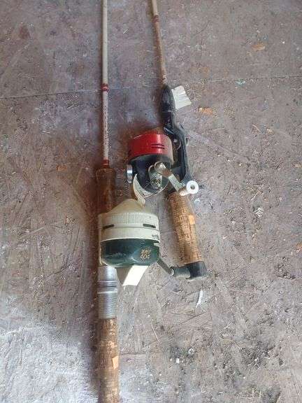 2 fishing rods. image