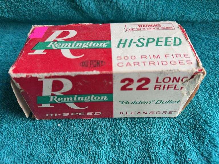 Remington Hi-Speed “Golden Bullet” box of 500 .22LR image