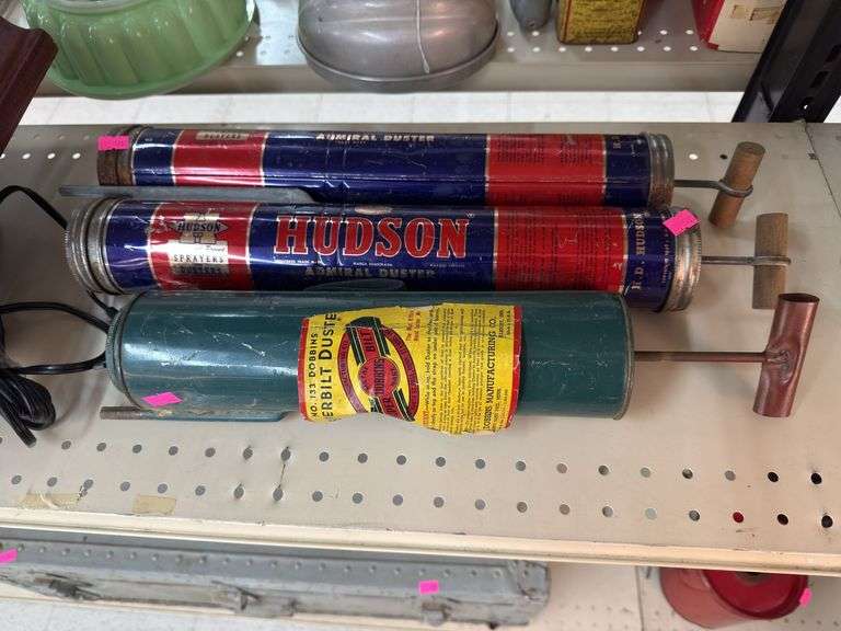 Hudson and admiral, duster canisters, super built duster canister image