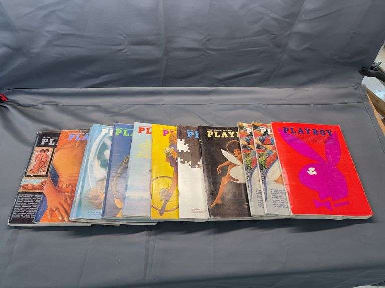 1971 Playboy Magazines image