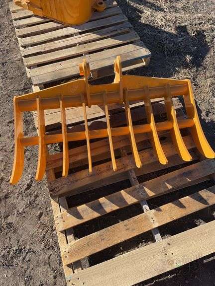 New 44” rake attachment for CAT 305. image