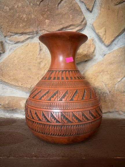 Native American pottery image