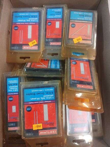 Craftsman brad nails. image