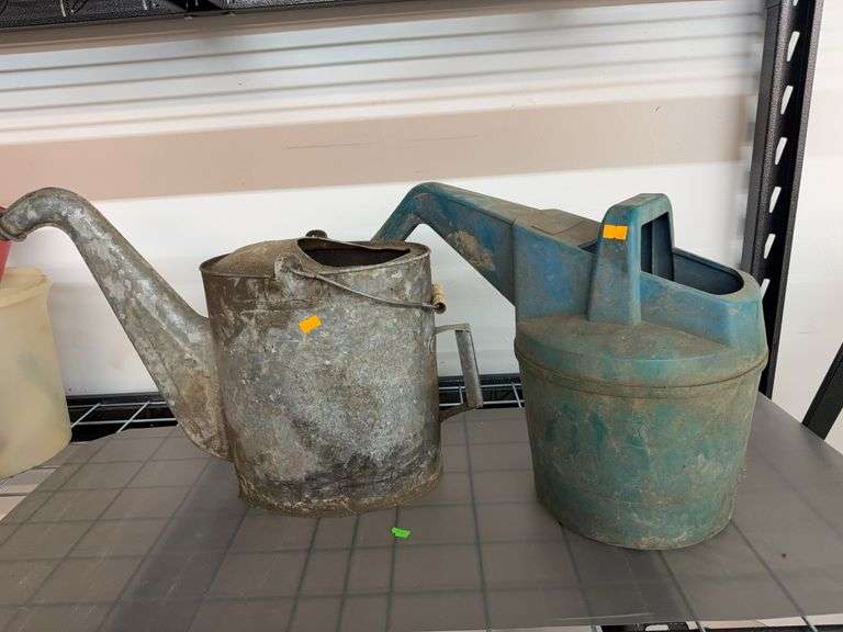 Vintage watering cans image