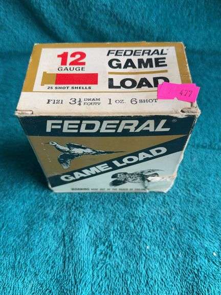 Federal Game Load 12GA 1oz 6 Shot image