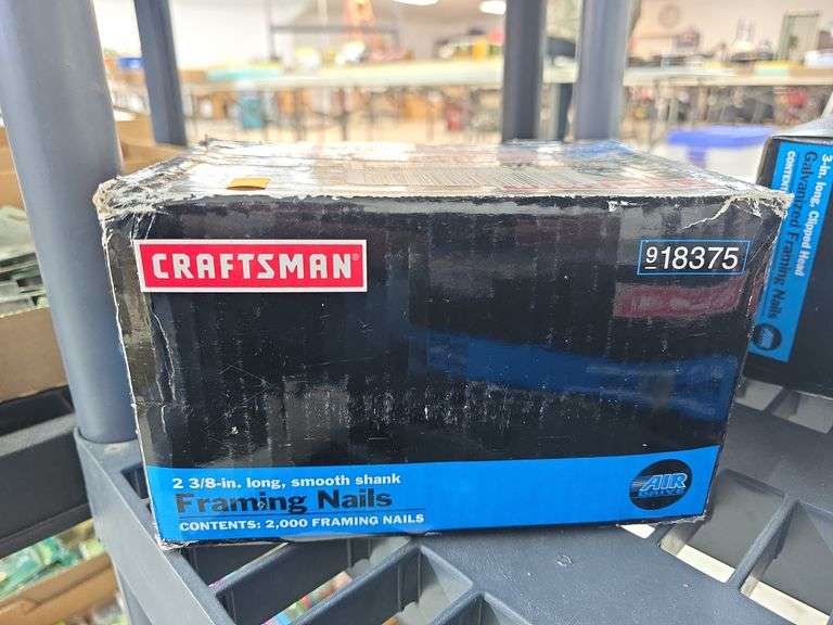 Unopened Craftsman 2-3/8" Smooth Framing Nails image