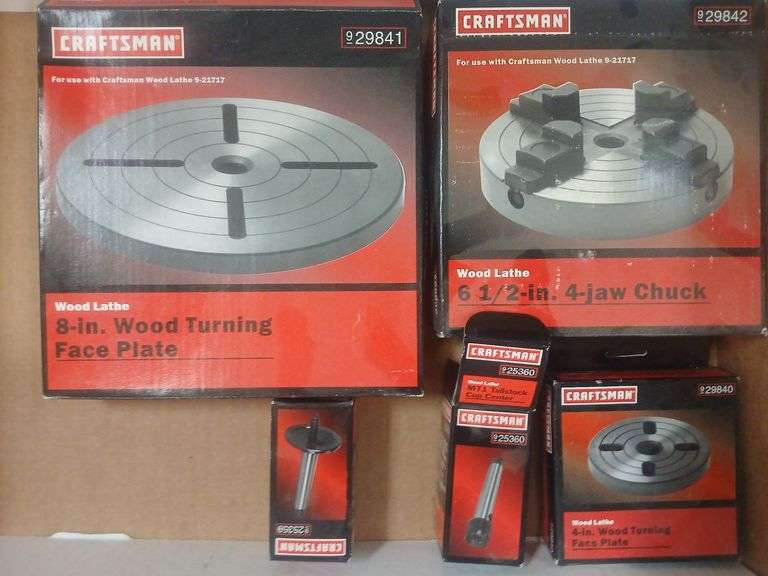 Lathe accessories and tools. image