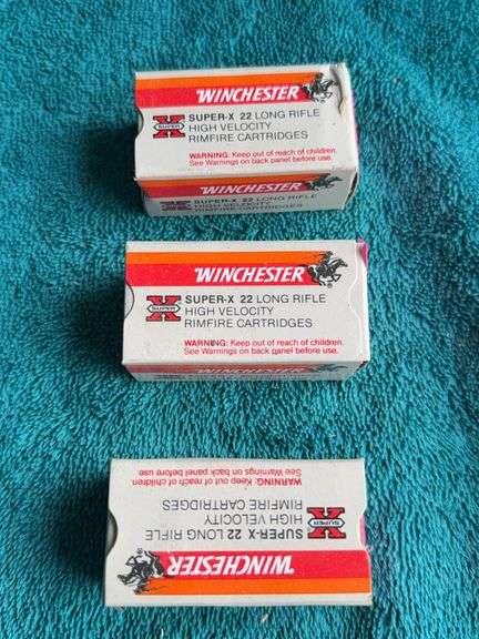 Winchester Super X 22 LR High Velocitu Rimfire Cartridges image