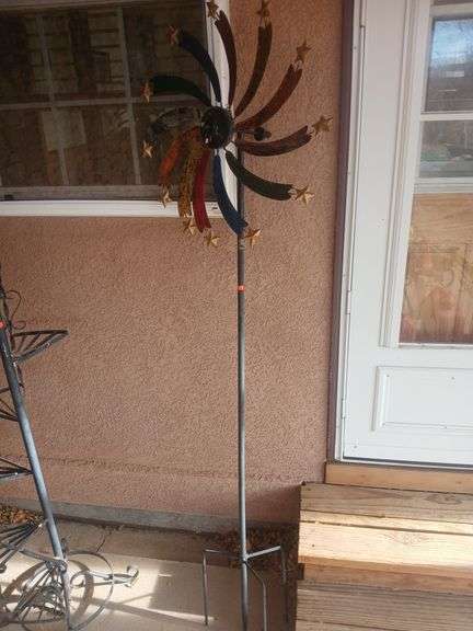 Windmill yard decoration image