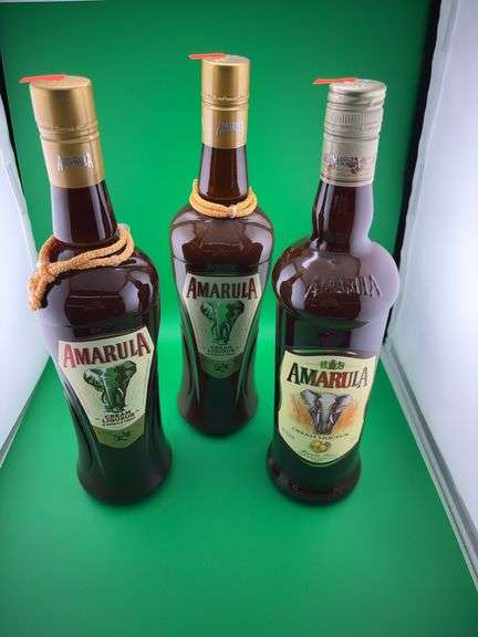 Collection of bottled alcohol image