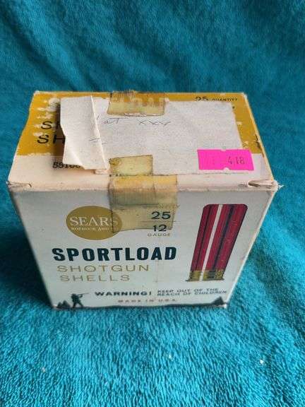 Sears  sport load shotgun shells 12 GA 1oz 6 Shot image