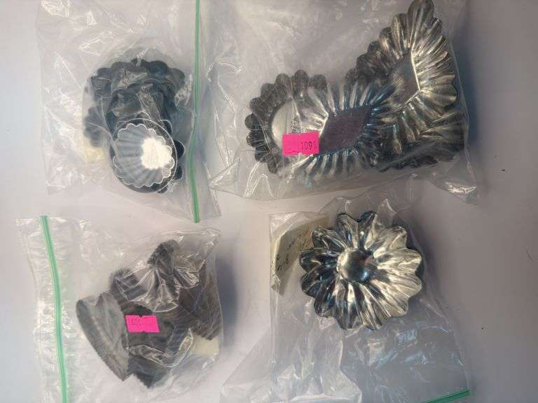 Vintage cookie cutters and candy molds image