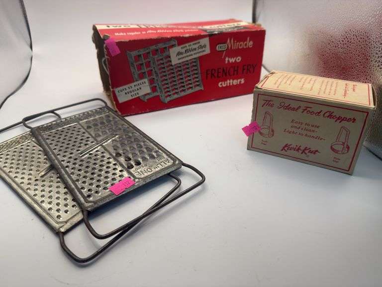 Antique french fry cutter, all in one grader, food chopper image