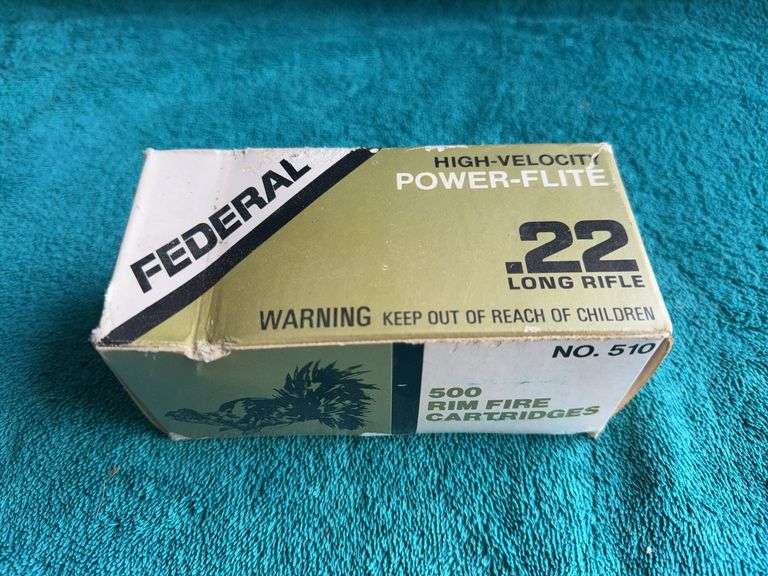 Federal power flight box of 500 .22LR image