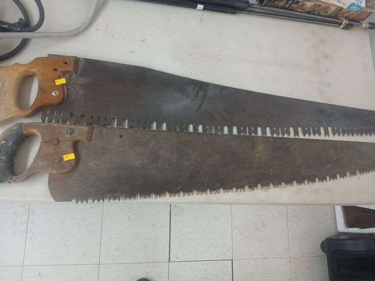 2 Antique Hand Saws image