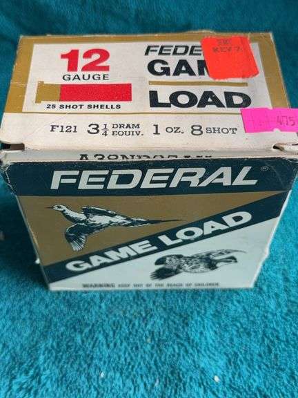 Federal Game Load 12GA 1oz 8 Shot image