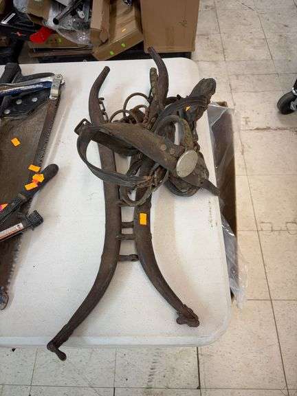 antique horse harness hames image