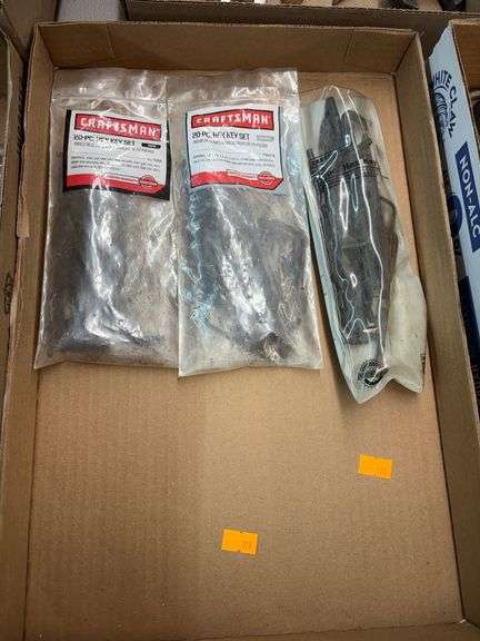 Flat of hex keys image