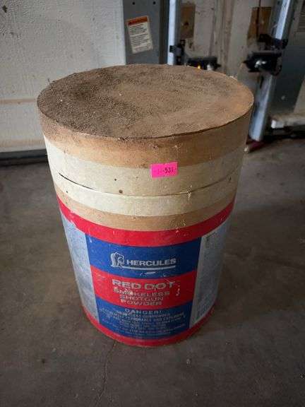 Red dot smokeless shotgun power half full image