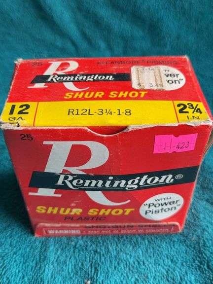 Remington Shur Shot Plastic with “Power Piston” 12 GA 2 3/4” image