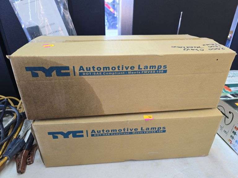 Pair of 2000 Chevy 1500 Headlamps and Turn Signal Lamp image