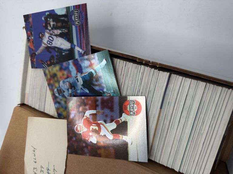 1994 playoff football cards image