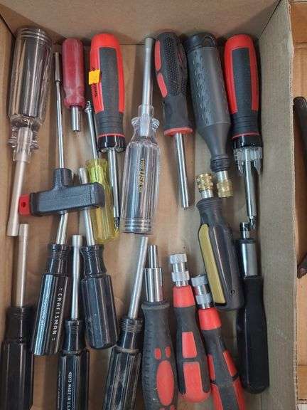 box of craftsman and sheffield nut drivers image