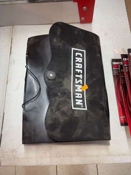 Craftsman binder with sandpaper image