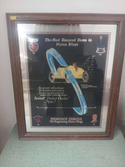 Engraved Mirror for Perfect Circle Oil Regulating Piston Rings image