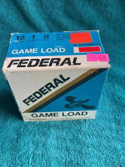 Federal Game Load 12GA 1oz Shot image