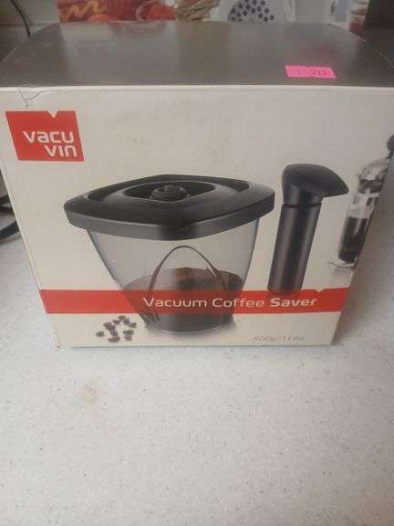 Vacuum coffee saver. image