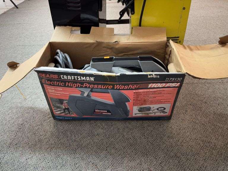 Craftsman electric high pressure washer image