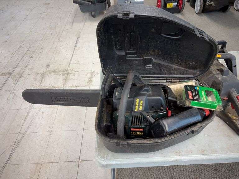 Craftsman 18” chain saw image