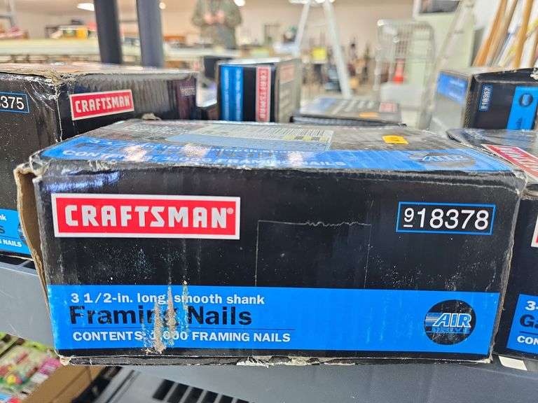 Unopened Craftsman 3-1/2" Smooth Framing Nails image