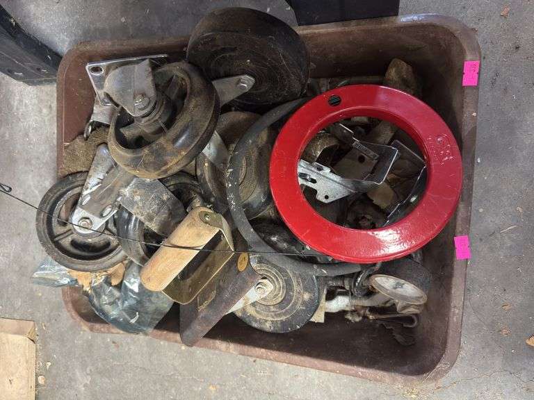Casters, hardware, electrical fish tape image