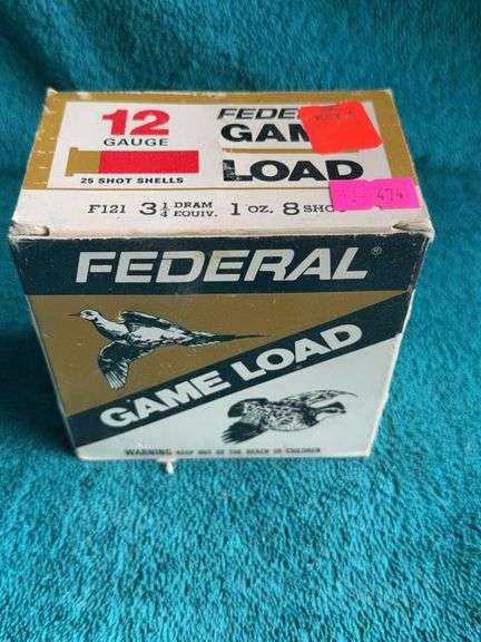 Federal Game Load 12GA 1oz 8 Shot image