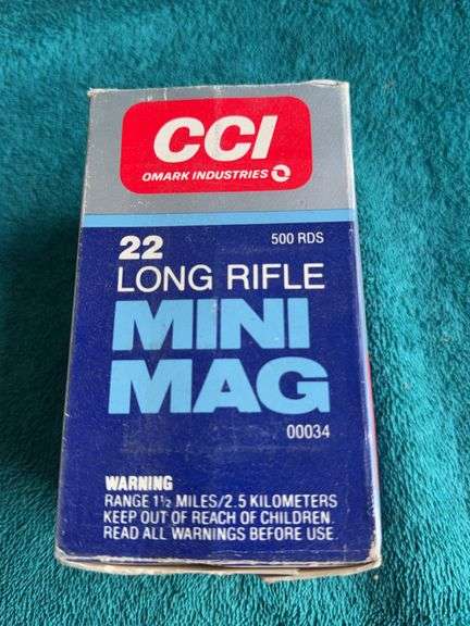 CCI 22 Long Rifle Mini Mag 500 rounds image