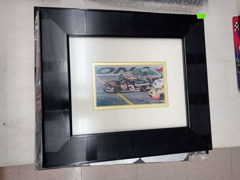 Dale Earnhardt memorabilia book 2 wall decor image