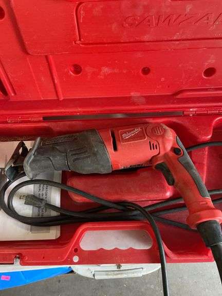 Milwaukee, heavy duty sawzall. The hatchet. image