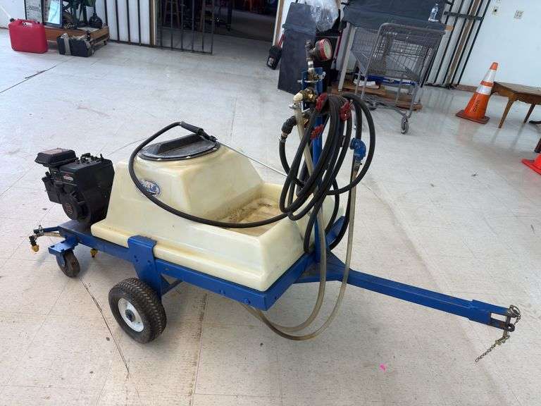 Broyhill tow behind weed spraying trailer image