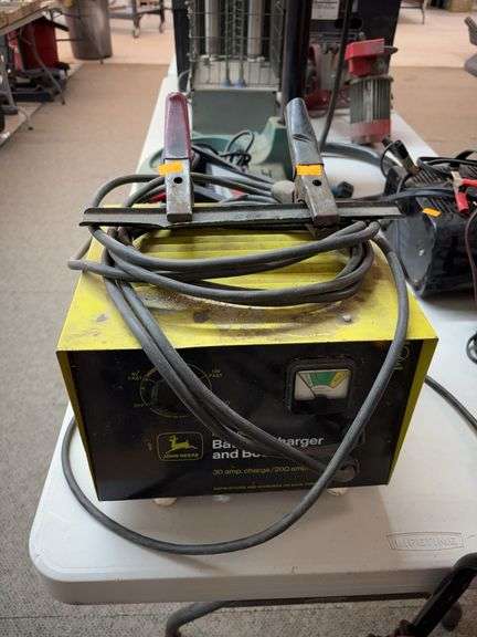 John Deere battery charger and booster image