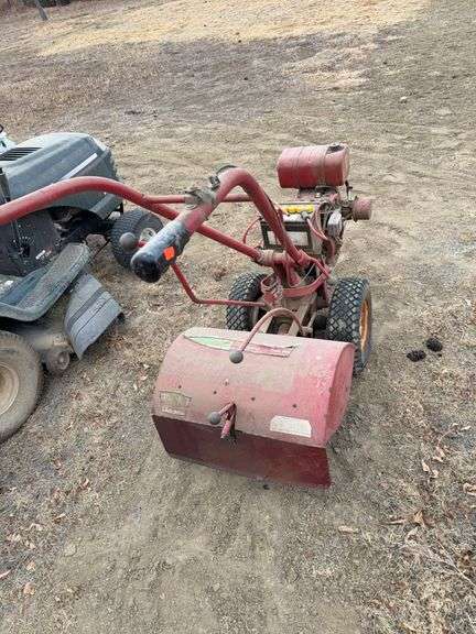 Vintage Rear-Tine Garden Tiller – Briggs & Stratton Engine image